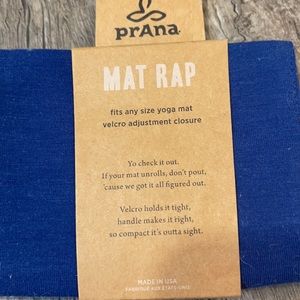 Prana yoga may rap, yoga mat carrier